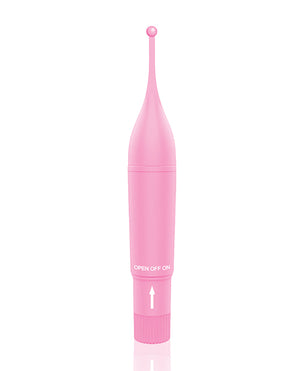 The 9s The 9's Clitterific! Pearl Point Clitoral Stimulator - Pink - Image 2