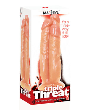 Massive Triple Threat 3 Cock Dildo