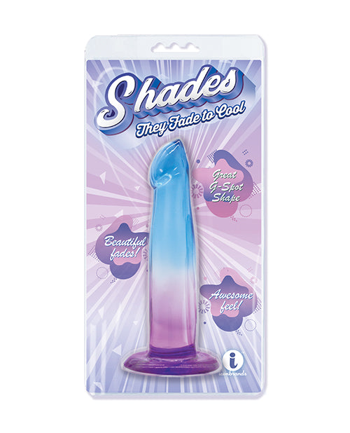 Shades Shades Jelly TPR Gradient Dong Small - Blue/Purple
