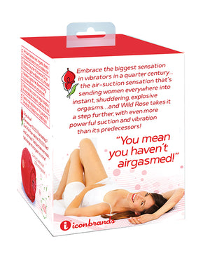 Wild Rose Wild Rose Classic Vibrator - Red - Image 2