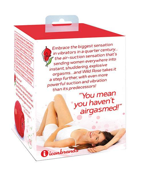 Wild Rose Wild Rose Classic Vibrator - Red - Image 2