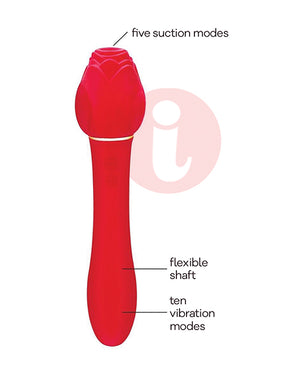 Wild Rose Wild Rose &amp; Vibrator - Red - Image 2