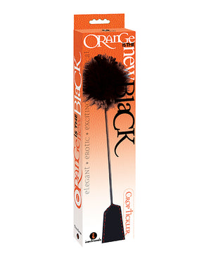 The 9s The 9's Orange is the New Black Riding Crop &amp; Tickler