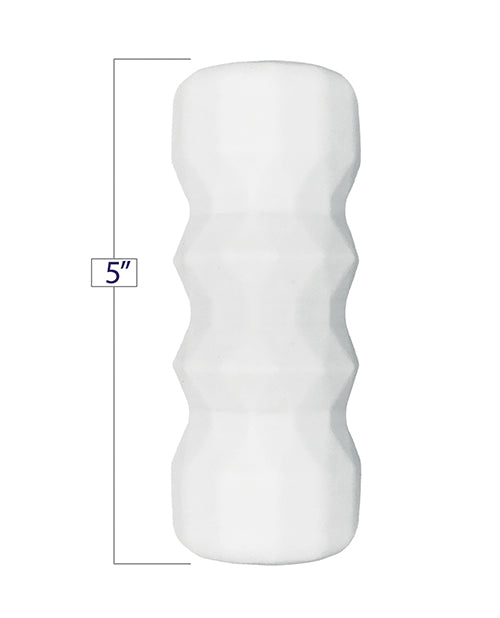 GeoStroker GeoStroker Four 5" Ultra-Soft Stroker - White - Image 2