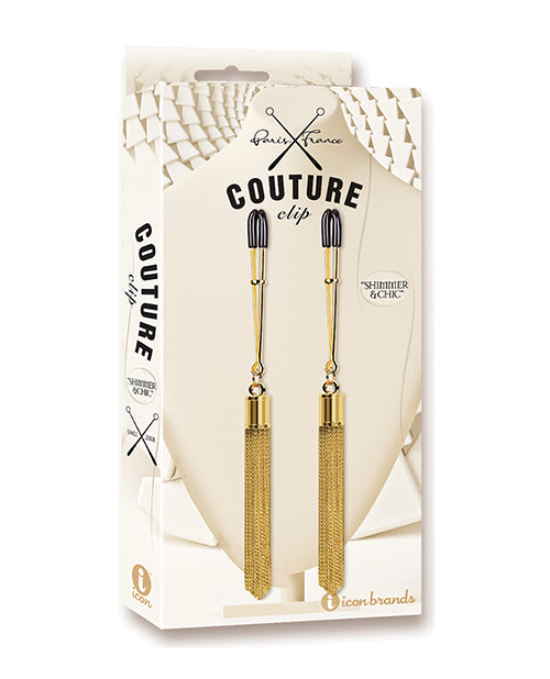 Couture Clips Couture Clips Luxury Nipple Clamps - Shimmer &amp; Chic