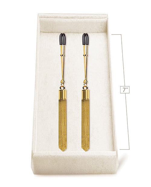 Couture Clips Couture Clips Luxury Nipple Clamps - Shimmer &amp; Chic - Image 2
