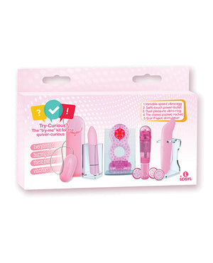 Try-Curious Try-Curious Vibe Set - Pink