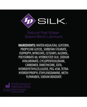 ID Silk ID Silk Natural Feel Lubricant - 1 oz Pocket Bottle - Image 2