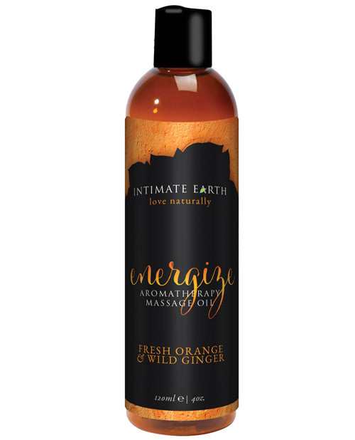 Intimate Earth Intimate Earth Energizing Massage Oil - 120 ml Orange &amp; Ginger