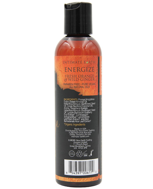 Intimate Earth Intimate Earth Energizing Massage Oil - 120 ml Orange &amp; Ginger - Image 2