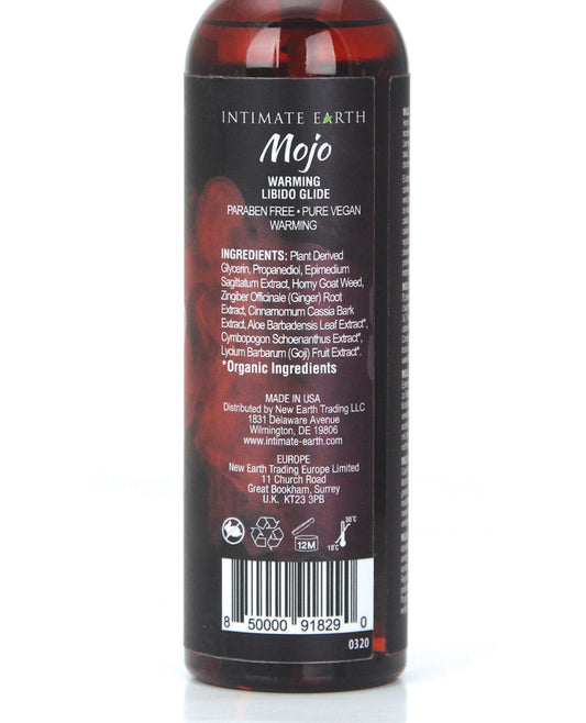 MOJO Intimate Earth Mojo Horny Goat Weed Libido Warming Glide - 4 oz - Image 2