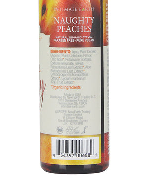 Intimate Earth Intimate Earth Natural Flavors Glide - 60 ml Naughty Peaches