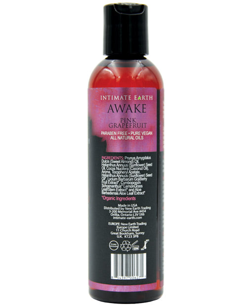 Intimate Earth Intimate Earth Awake Massage Oil - 120 ml Pink Grapefruit