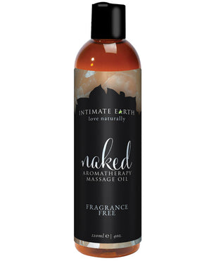 Intimate Earth Intimate Earth Massage Oil - 120 ml Naked - Image 2