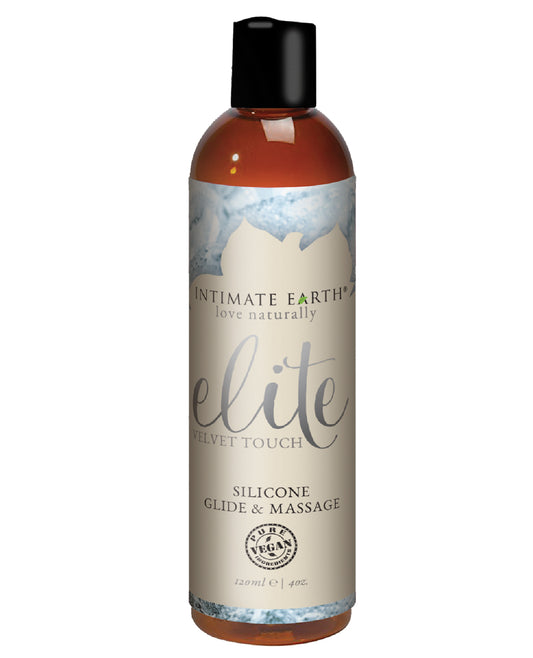 Intimate Earth Intimate Earth Elite Velvet Touch Silicone Glide &amp; Massage Oil - 120 ml