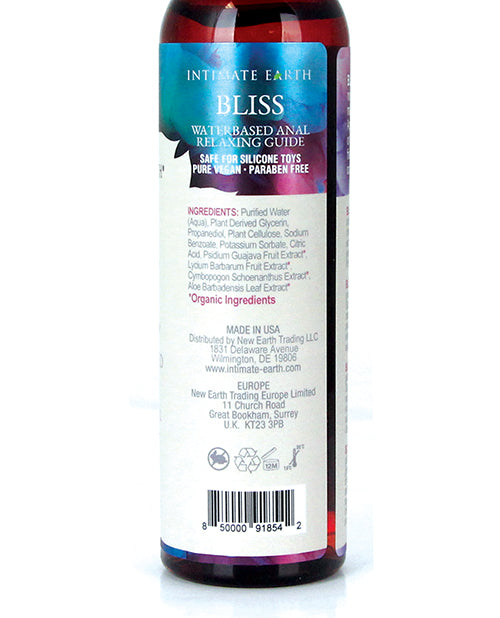 Intimate Earth Intimate Earth Bliss Anal Relaxing Waterbased Glide - 240 ml - Image 2