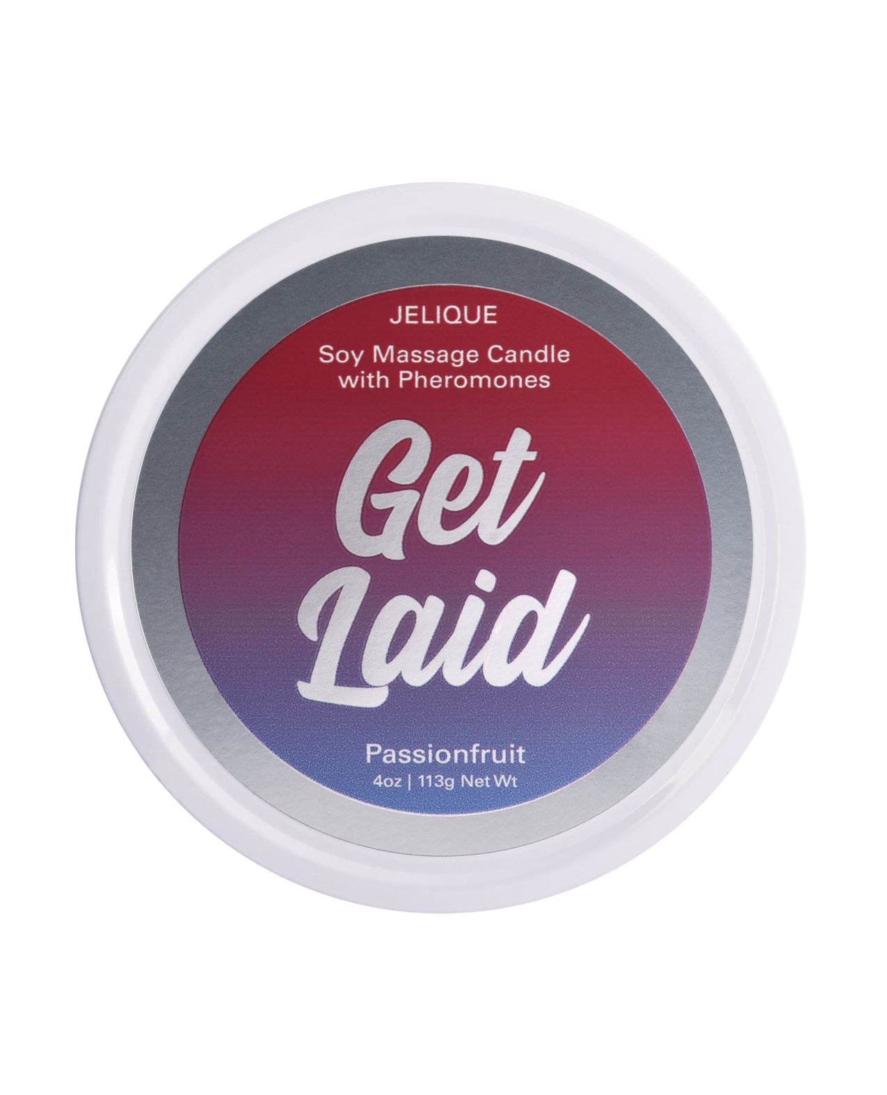 Jelique Jelique Massage Candle - 4 oz Get Laid Passion Fruit