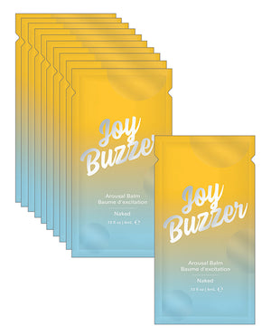 Jelique Joy Buzzer Naked Foil - 4 ml Pack of 24 - Image 2