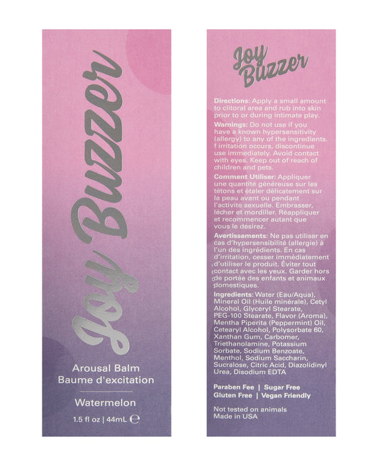 Jelique Joy Buzzer - 1.5 oz Watermelon - Image 2