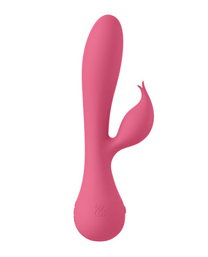 JimmyJane Glo Rabbit Heating Vibe - Pink - Image 2