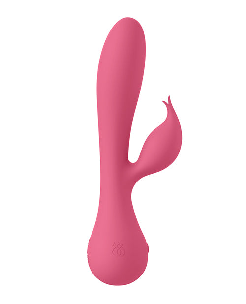 JimmyJane Glo Rabbit Heating Vibe - Pink - Image 2