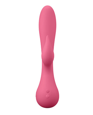 JimmyJane Glo Rabbit Heating Vibe - Pink - Image 3