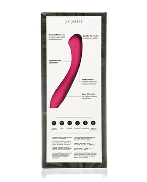 Je Joue Je Joue Juno G Spot Vibrator - Fuchsia - Image 5