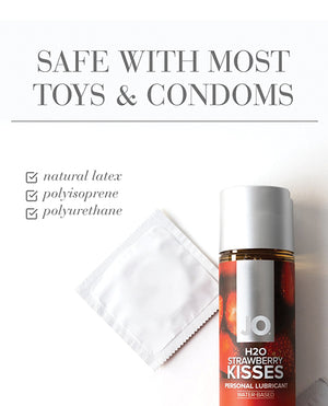 JO H2O JO H2O - Strawberry Lubricant 1 oz - Image 3