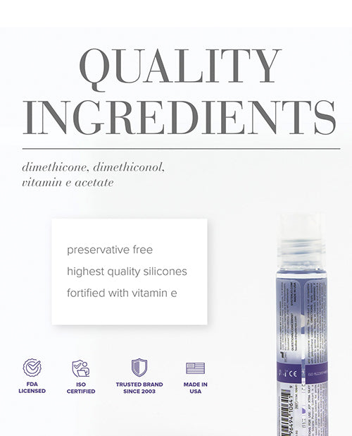 JO Xtra Silky Thin Silicone - Original Lubricant 1 oz - Image 2