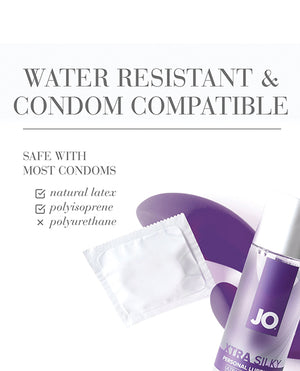 JO JO Xtra Silky Thin Silicone - Original Lubricant 2 oz - Image 3