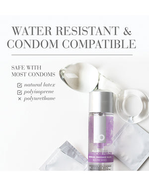 JO JO All-In-One Massage Glide - Lavender Massage 4 oz - Image 4