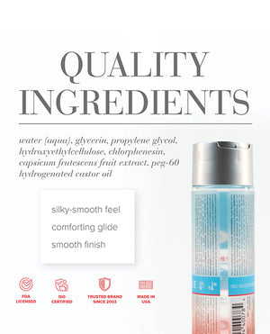 JO H2O - Warming Lubricant 8 oz - Image 2