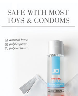 JO H2O - Warming Lubricant 8 oz - Image 3