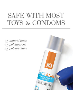 JO H2O JO H2O Anal - Original Lubricant 4 oz - Image 3