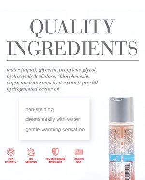JO H2O JO H2O Anal - Warming Lubricant 2 oz - Image 2