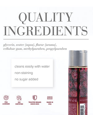 JO H2O JO H2O - Raspberry Lubricant 4 oz - Image 2