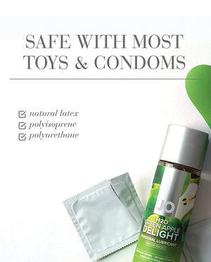 JO H2O - Green Apple Lubricant 4 oz - Image 3