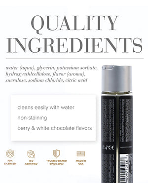 JO Gelato - White Chocolate Raspberry Lubricant 4 oz - Image 2