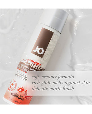 JO Coconut Hybrid - Warming Lubricant 4 oz - Image 4