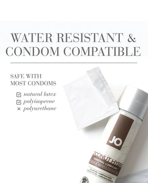 JO Hybrid JO Coconut Hybrid - Original Lubricant 4 oz - Image 3