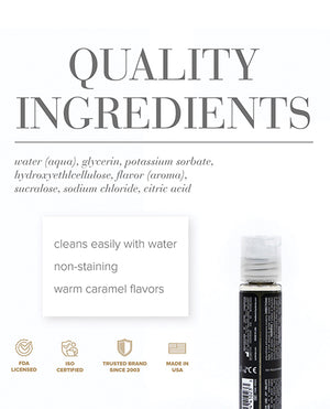 JO Gelato - Salted Caramel Lubricant 1 oz