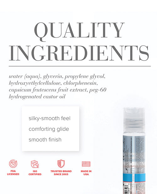 JO H2O - Warming Lubricant 1 oz - Image 2