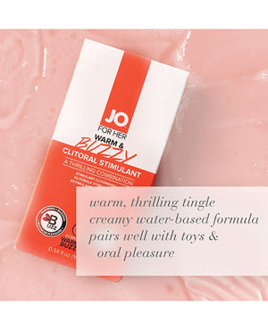 JO Warm & Buzzy - Original Stimulant 0.34 oz - Image 4