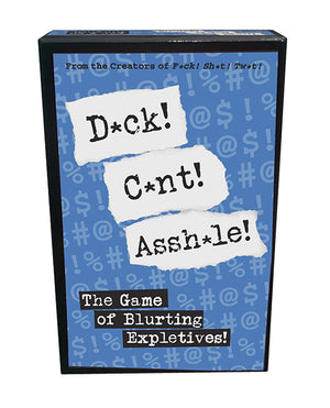 Kheper D*ck! C*nt! Assh*le! - The Game of Blurting Expletives - Image 2