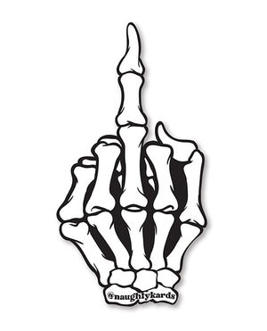 Kush Kards Halloween Rip Fucks Greeting Card w/Sticker - Image 4