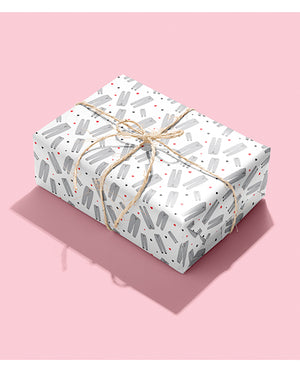 Kush Kards Grey Sweatpants Naughty Wrapping Paper - Image 3