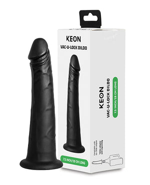 Kiiroo Kiiroo Keon Vacuum Lock Dildo - Black