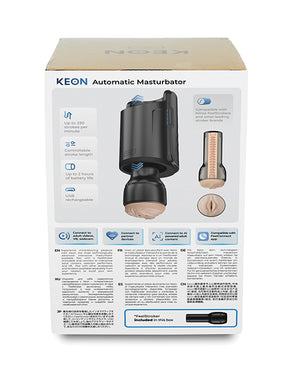 Kiiroo Keon New Box Combo Set w/Stroker - Black - Image 3
