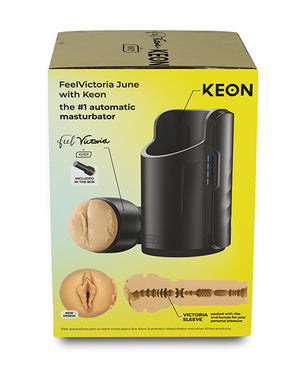 Kiiroo Keon Feel Stars Collection Stroker Combo Set - Victoria June - Image 3