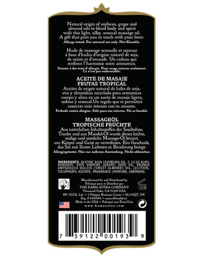 Kama Sutra Kama Sutra Naturals Massage Oil - Tropical Fruits - Image 2